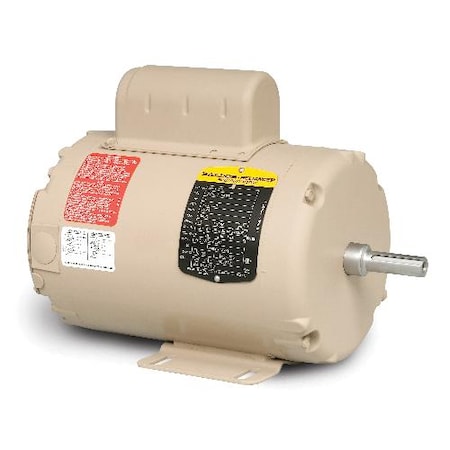 Baldor-Reliance 2Hp, 3450Rpm, 1Ph, 60Hz, 143Tz, 3535L, Teao, F1 AFL3523A